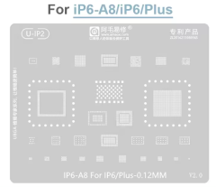 BGA Reballing stencil Iphone 6/6plus (U-IP2)