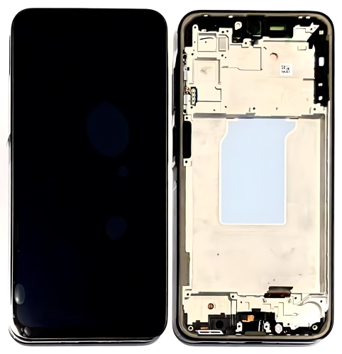 Samsung A266B A26 5G Display ORIGINALE + Cornice Service Pack Nero