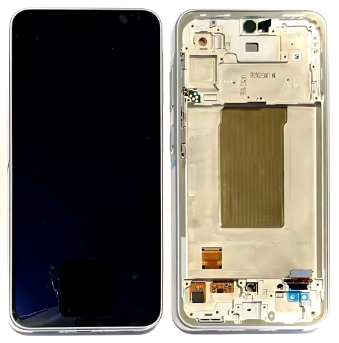 Samsung A366B A36 5G Display Originale + Frame Service Pack Bianco Grigio