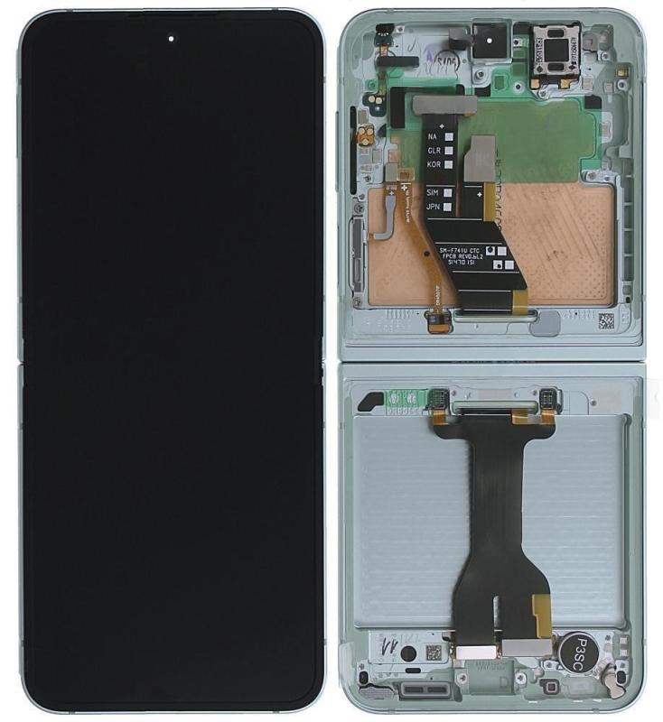 Samsung Z Flip 6 5G F741B 售后原装总成带框 绿