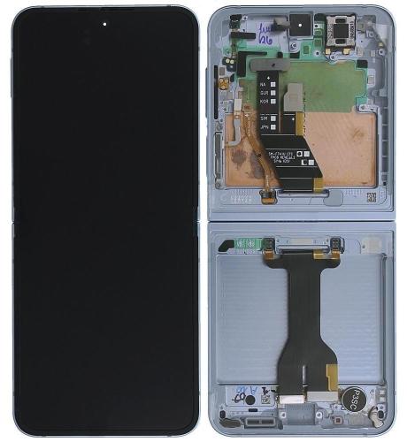 Samsung Z Flip 6 5G F741B 售后原装总成带框 蓝