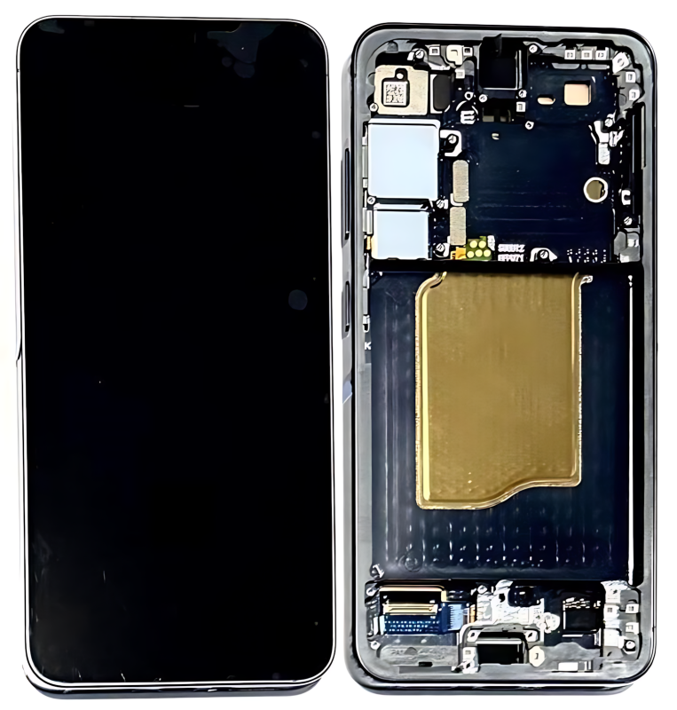 Samsung S25 5G S931B Display Originale + Frame Service Pack Argento Grigio