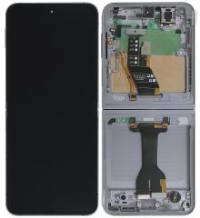 Samsung Z Flip 6 5G F741B 售后原装总成带框 银