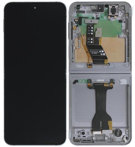 Samsung Z Flip 6 5G F741B 售后原装总成带框 银