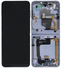 Samsung Z Flip 4 5G F721B 售后原装总成带框 银白