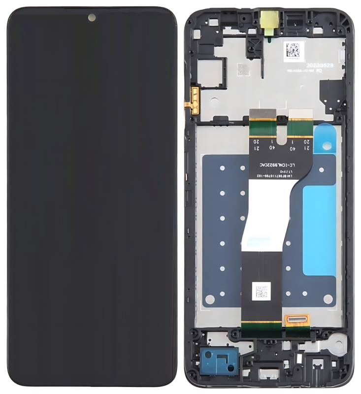 Samsung A057F A05S 2023 原装总成带框 黑