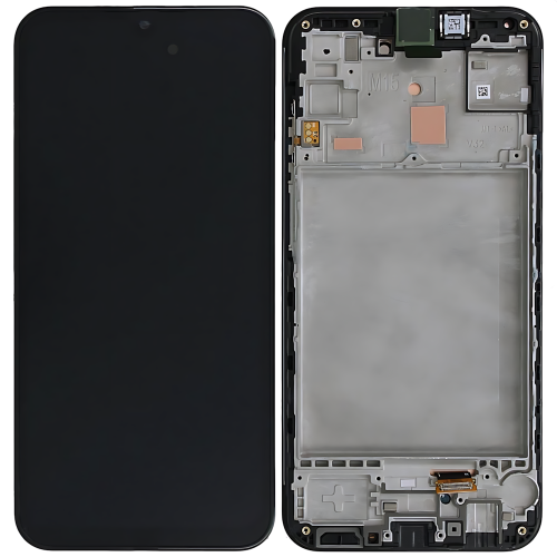 Samsung M156 M15 2024 Display Originale + Frame Service Pack Nero