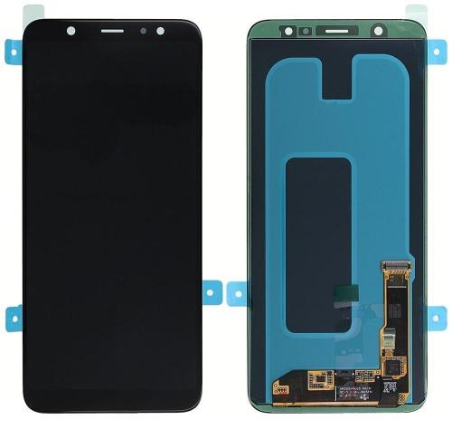 Samsung A605F A6Plus 2018 Display OLED Senza Frame Nero