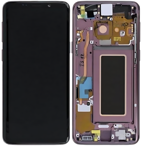 Samsung S9 G960F Display Originale + Frame Service Pack Viola
