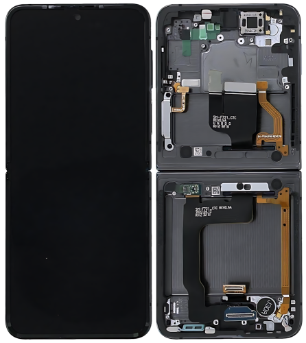 Samsung Z Flip 4 5G F721B 原拆总成带框 黑