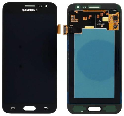Samsung J320 J3 2016 Display OLED Senza Frame Nero