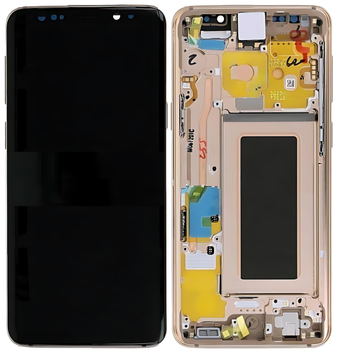 Samsung S9 G960F Display Originale + Frame Service Pack Oro