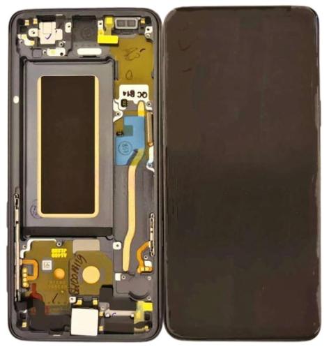 Samsung S9 G960F Display Originale + Frame Service Pack Grigio