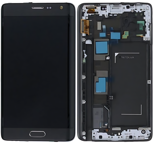 Samsung Note Edge N915F Display Originale Con Frame Nero