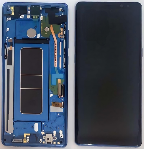 Samsung Note 8 N950F 售后原装总成带框 蓝