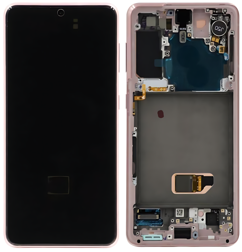 Samsung S21 5G G991B 售后原装总成带框 粉红