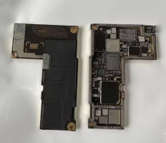CNC cut scheda logica lucidatura parte Inferiore per iphone 12 PRO MAX. Rigenerati, non garanzia