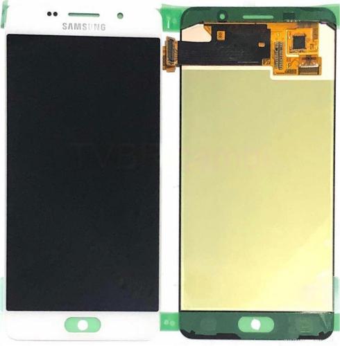 Samsung A510 2016 Display OLED Senza Frame Bianco