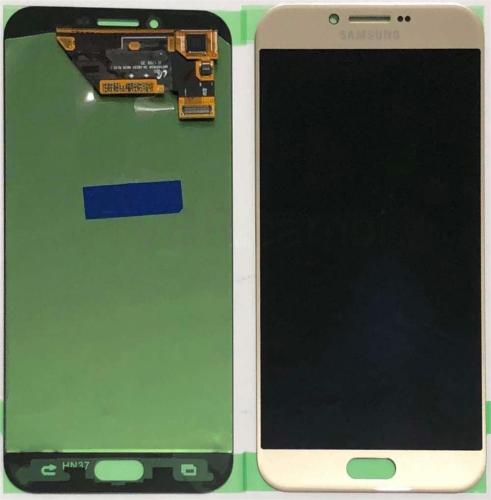 Samsung A8 2016 A810F Display Originale Senza Frame Service Pack Oro