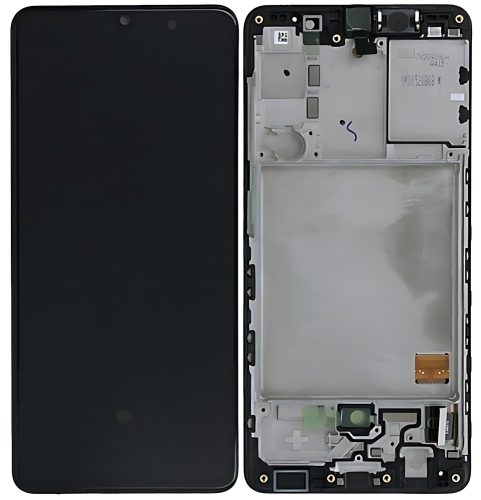 Samsung A415F A41 2020 售后原装总成带框 黑