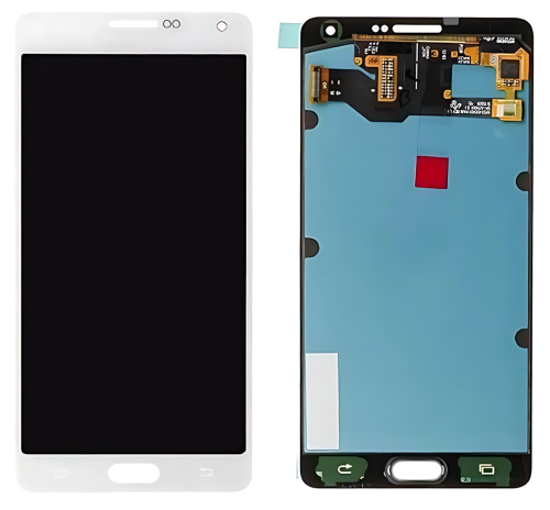 Samsung A700 2015 Display Originale Cambiato Vetro Senza Frame Bianco