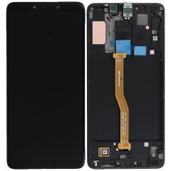 Samsung A920F A9 2018 Display Originale + Frame Service Pack Nero