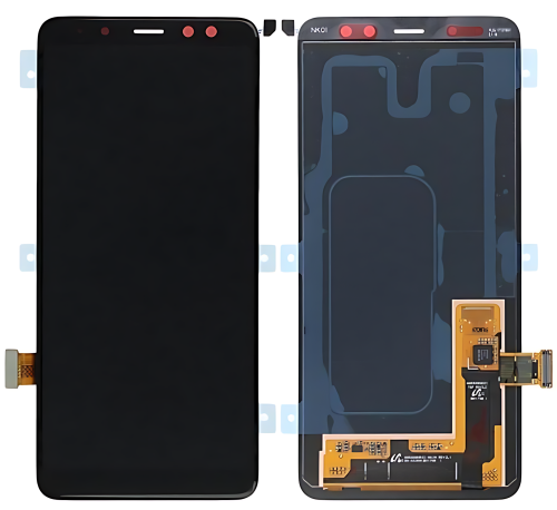 Samsung A530F A8 2018 Display Originale Senza Frame Service Pack Nero