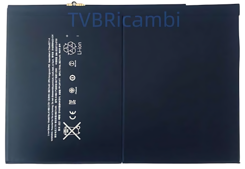 Batteria De Grande Capacita 8827MAH A1484 A1474 IPad Air A1474 A1475 A1476 IPad 5 IPad 9.7 2017 A1822 A1823 IPad 6 IPad 9.7 2018 A1893 A1954 IPad 7 IPad 10.2 2019 A2197 A2200 A2198 IPad 8 IPad 10.2 2020 A2270 A2428 A2429 A2430 IPad 9 IPad 10.2 2021 A2605 A2604 A2603 A2602 (Prodotto Nello Stabilimento Di Deji, Senza Logo)