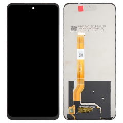 Realme C65 4G RMX3910 Realme 14X 5G RMX5020 Realme 12X 5G RMX3997 Realme C75 5G RMX3943 (L) Display ORIGINALE Senza Frame Nero