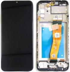 Samsung A025F A02S 2020 售后原装总成带框 黑