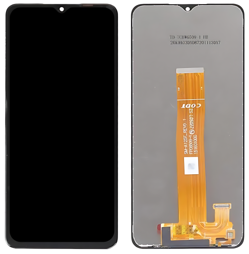 Samsung A125F A12 2021 A127F A02 A022F (CDOT) Display Originale Senza Frame Nero
