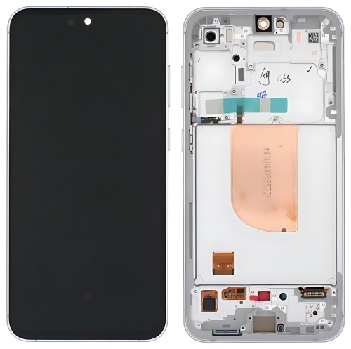 Samsung S23FE 5G 2023 S711B 售后原装总成带框 白