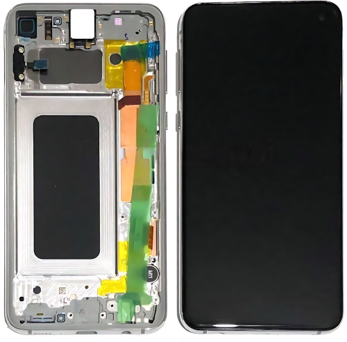Samsung S10E G970F Display Originale + Frame Service Pack Bianco