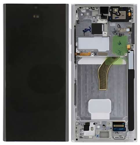 Samsung S22Ultra 5G S908B 售后原装总成带框 白