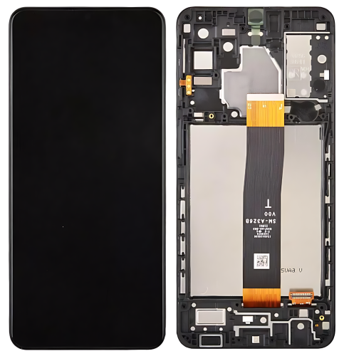 Samsung A326B A32 5G 2021 Display Originale + Frame Nero
