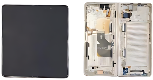 Samsung Z Fold 4 5G F936B 售后原装总成带框 米黄色/金色
