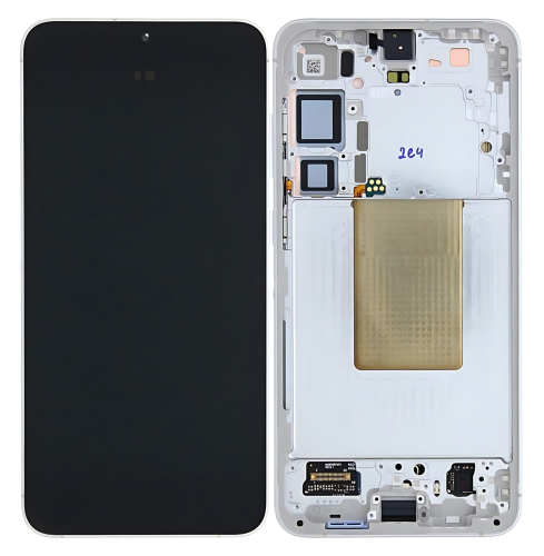 Samsung S25Plus 5G S936B Display Originale + Frame Service Pack Argento Grigio