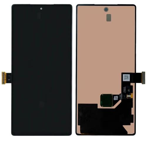 Google Pixel 6 GB7N6 G9S9B16 G9S9B GR1YH Display ORIGINALE Cambiato Vetro Senza Frame Nero