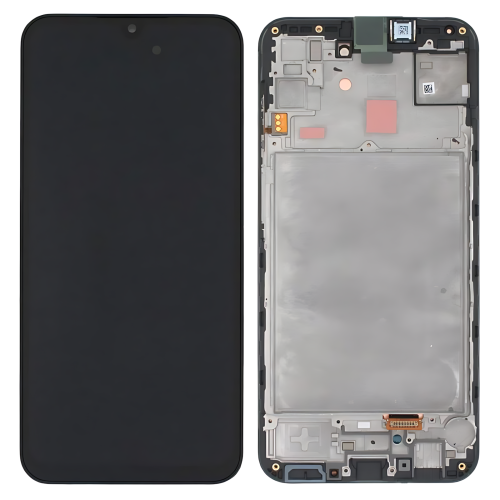 Samsung A155F A15 4G A156B A15 5G A156E Display Originale + Frame Service Pack Nero