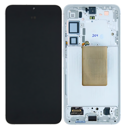 Samsung S25Plus 5G S936B Display Originale + Frame Service Pack Blu Giaccio (Assemblato)