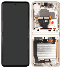 Samsung Z Flip 3 5G 2021 F711B 售后原装总成带框 米黄色