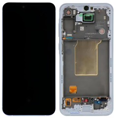 Samsung A556B A55 5G 2024 售后原装总成带框 水冰蓝