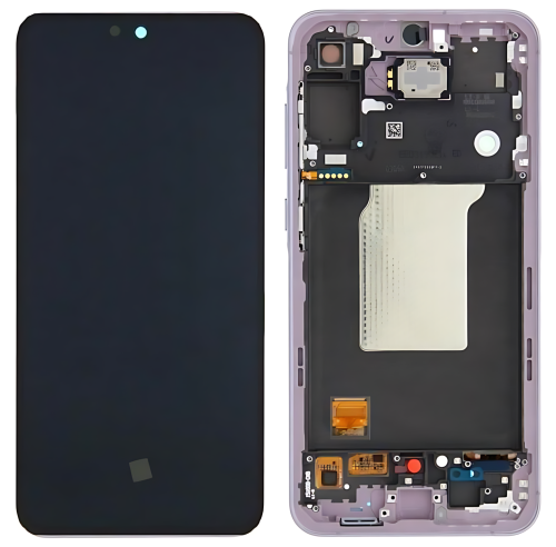 Samsung A556B A55 5G 2024 Display Originale + Frame Service Pack Viola