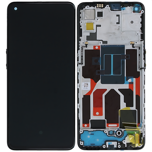 OPPO Find x3Lite CPH2145 Reno 5 5G PEGM00 PEGT00 Display ORIGINALE + Frame Nero