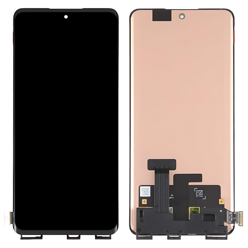 OPPO Reno 9 PHM110 Reno 9Pro PGX110 Reno 9Pro Plus PGW110 OPPO A1Pro PHQ110 Reno 8T 5G CPH2505 Realme 12Pro 5G RMX3842 Realme 12Pro Plus RMX3840 (TM-R1) Display ORIGINALE Senza Frame Nero