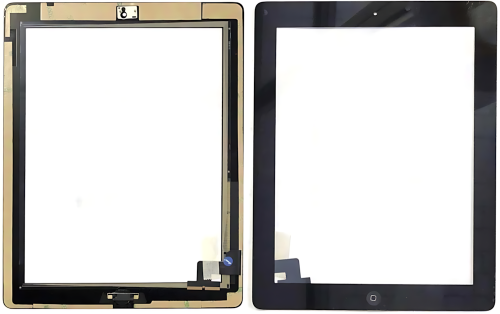 IPad 2 Touch Con Tasto Home Nero A1395 A1396 A1397