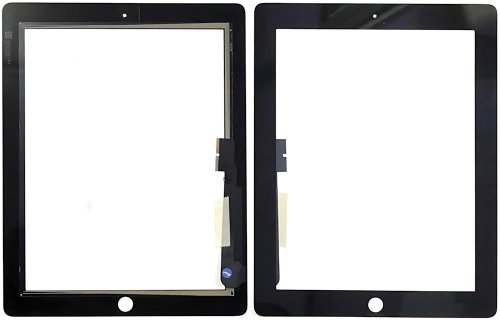 IPad 3 IPad 4 Touch Senza Tasto Home Nero A1416 A1430 A1403 A1458 A1459 A1460
