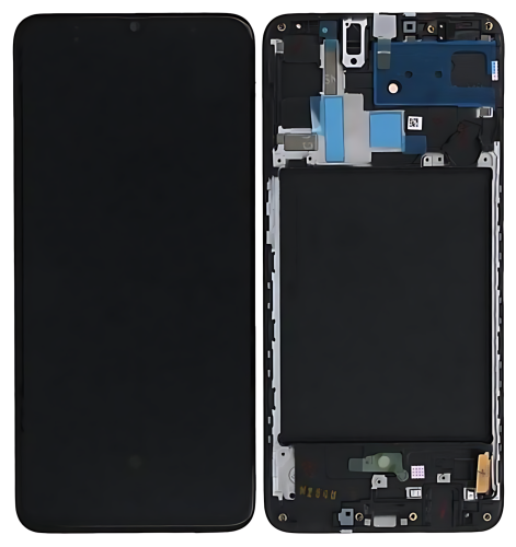 Samsung A705F A70 2019 Display TFT + Frame Nero