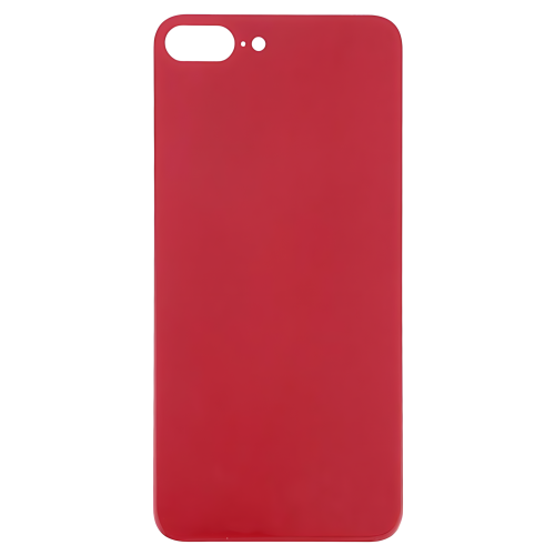 IPhone 8Plus Cover Posteriore Di Vetro (Buco Grande) Rosso