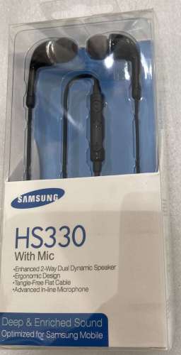 三星耳机 HS330 安卓Micro 黑色